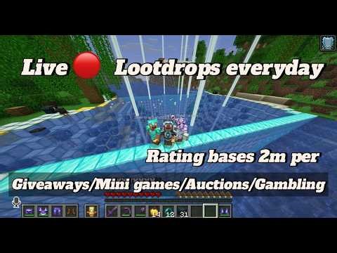 🔴Lootdrops/Mini game//Giveaways/(Media Rank)Streaming DonutSMP🔴