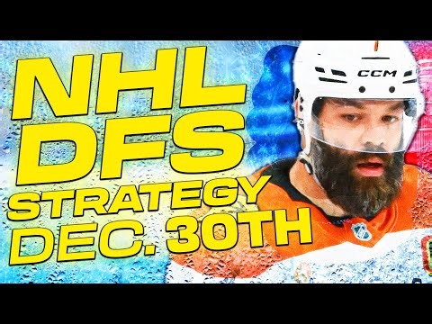 NHL DFS Strategy Tuesday 12/30/25 | DraftKings & FanDuel Daily Fantasy Hockey Picks