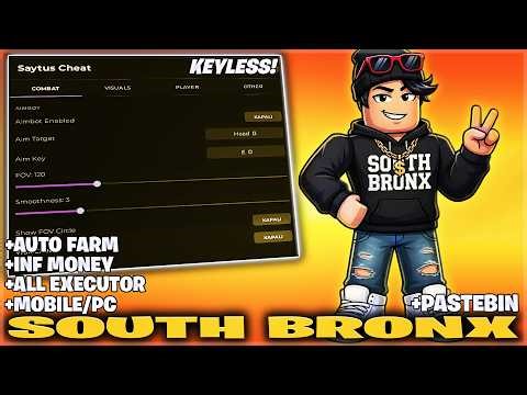 Roblox South Bronx Script 2026 - Best Free Auto Farm & Gun Mods