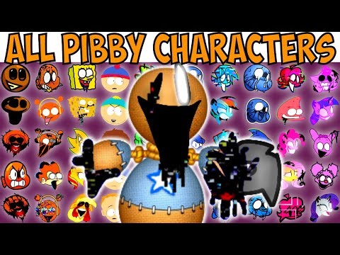 ALL PIBBY GLITCH TEST | FNF Character Test | Gameplay VS Playground