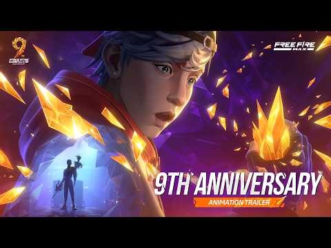 9th Anniversary | Animation Teaser | Free Fire MAX