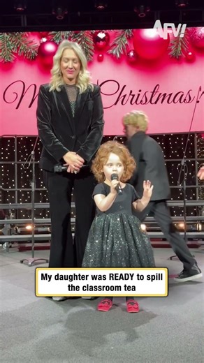 My daughter was READY to spill the classroom tea