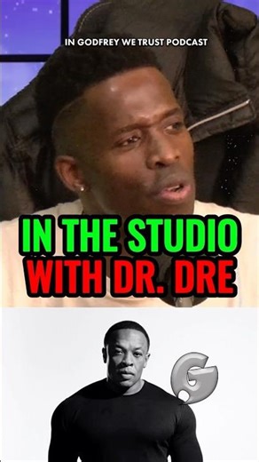 Godfrey in the Studio with Dr. Dre Doing His Trump Impression and Discusses How They Met