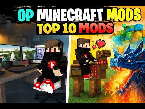 Top 10 INSANE Mods That Will Change Minecraft Forever ?? (Must Try!)... #trending #minecraft #viral