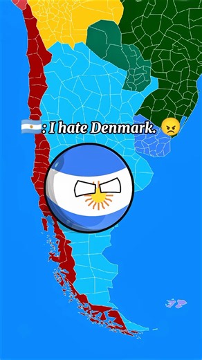 Real friends of Denmark 💀😁 #countryballs #viralshorts #geography #history #trending