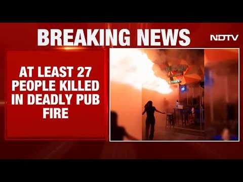 Bangkok Pub Fire News | 27 Killed, 22 Critical In Massive Fire At Bangkok Bar
