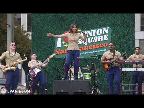 U.S. Marines Rock Union Square 🇺🇸 San Francisco Fleet Week 2026