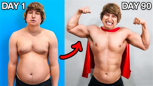 I trained like a superhero for 90 days!