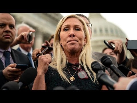 Marjorie Taylor Greene marks her final day in office following resignation