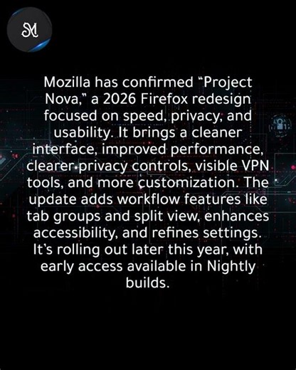 Mozilla confirms Firefox “Nova” redesign for 2026, preview already available