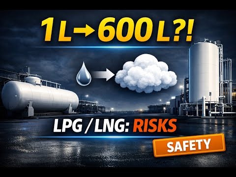 1 Liter → 600 Liters?! LNG & LPG Expansion (Real Safety Risks)