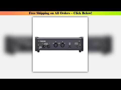 High resolution multi-functional USB audio interface Tascam us-2x2HR with Ultra-HDDA microphone