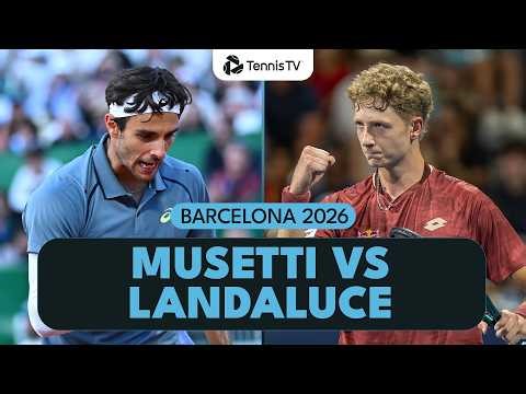Lorenzo Musetti Takes On Martin Landaluce In Round 1 👀 | Barcelona 2026 Highlights