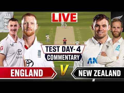 🔴Live ENG Vs NZ Test Match | England vs New Zealand Cricket | ENG Vs NZ live 2nd inn -Last Session 1