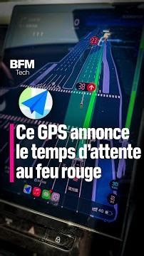 Ce GPS annonce le temps d'attente au feu rouge