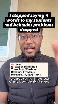 A Teacher Eliminated These 4 Words and Behavior Problems Dropped. Try It At Home