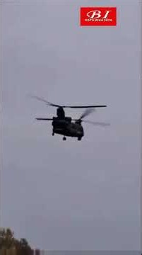 Italian Military CH-47 Chinook Helicopter Crashes in Bosnia and Herzegovina | Dramatic Footage