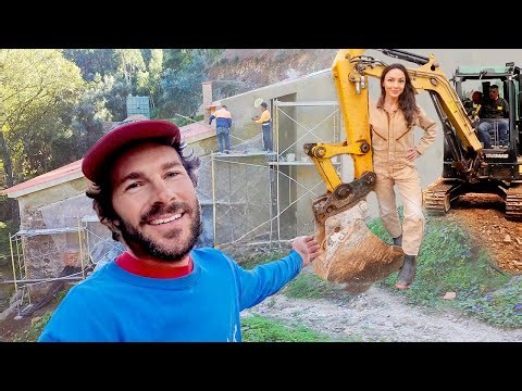 Our abandoned stone watermill looks completely different!