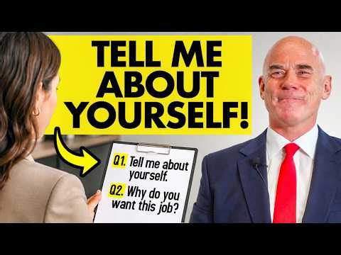 TELL ME ABOUT YOURSELF! (BEST ANSWER to INTRODUCE YOURSELF in a JOB INTERVIEW!)