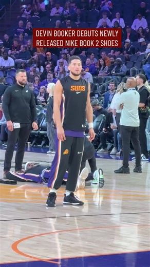 12News 🌵 on Instagram: "On the day Nike released the Book 2s, Devin Booker debuts them in an NBA game."