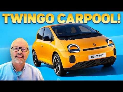 Robert's Renault Twingo First Drive, Carpool Style!