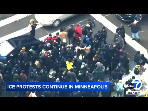 Protests continue 10 days after deadly ICE shooting; federal investigation into mayor, governor