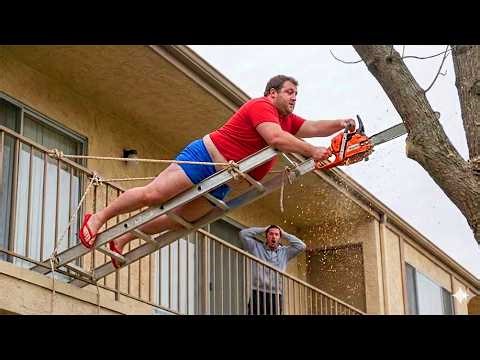 Idiots With Chainsaws: Tree Cutting Fails | Extreme Dangerous Logging Truck Fails #14