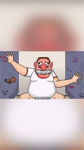 The Glue Addiction! SML ANIMATION #shorts #sml #animation