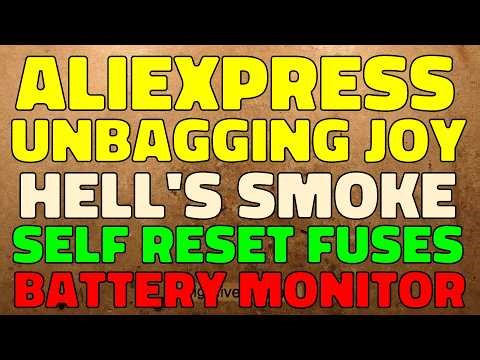 AliExpress unbagging joy - Hells smoke (READ WARNING) - self resetting fuses