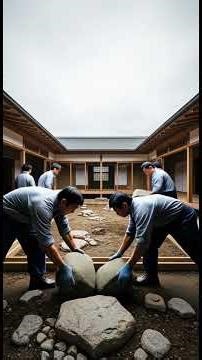 Zen Garden and Research Lab Renovation #youtubeshortsvideo #ytshorts #youtubeshort #timelapse