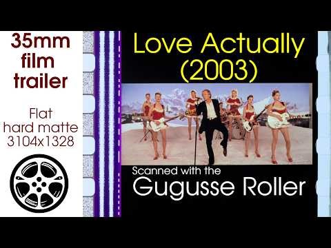 Love Actually (2003) 35mm film trailer scan, flat hard matte, 3104x1328