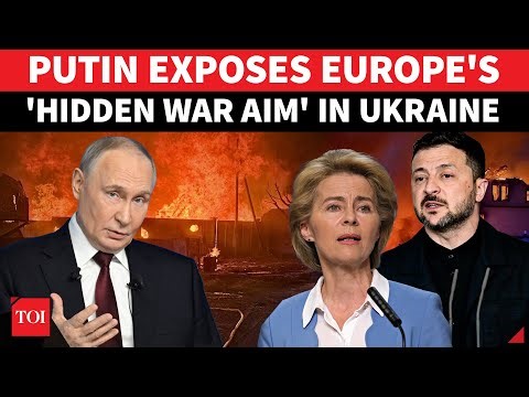 Putin LEAKS Europe's 'SECRET PLOT' In Ukraine After Trump Sanctions Europeans | WATCH