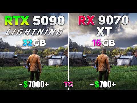 RTX 5090 Lightning Z vs RX 9070 XT - How Big is the Difference?