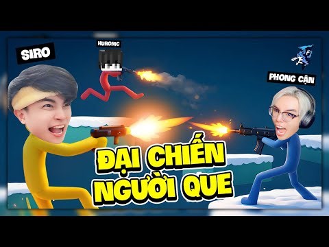 Siro Và Cựu Thành Viên "Anh Hùng" Team Phong Cận Đấm Kuro Tới Tấp Trong Stick Fight The Game