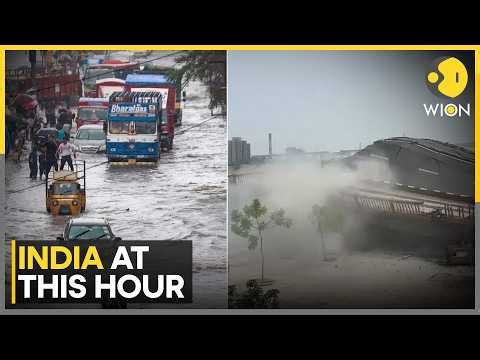 Another Segment of Subhash Bridge Demolished | Relentless Rain Batters Odisha | India at this Hour