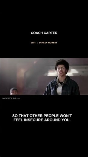 Our deepest fear is that we are powerful beyond measure | Coach Carter #Shorts
