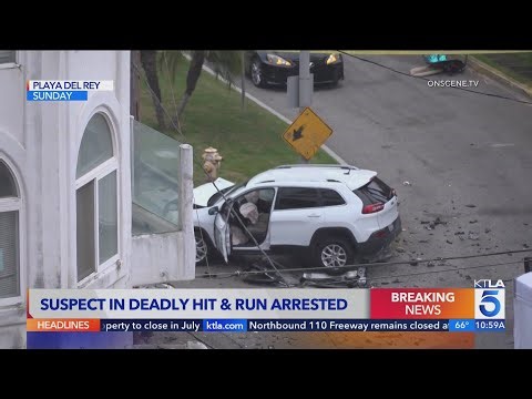 Arrest made in West L.A. crash that killed toddler, uncle