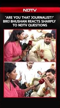 Brij Bhushan Singh Gets Agitated During NDTV Interaction After Acquittal In Sexual Harassment Case