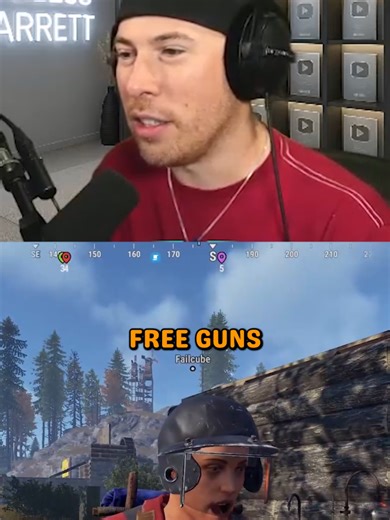 Rust Player Trapped in Shotgun Hut Prank