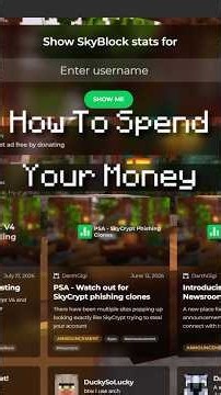 How To Spend Your Money | Hypixel Skyblock Profile Review [143]