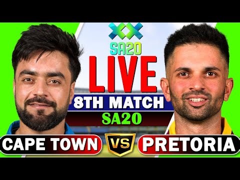 Live: MI CAPETOWN vs PRETORIA CAPITALS 8TH T20I, Live Cricket Score & Commentary and LIVE Streaming