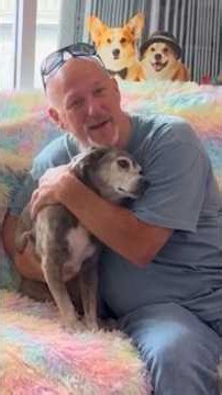 Son saved late dad's dog after 10 years apart 🥲