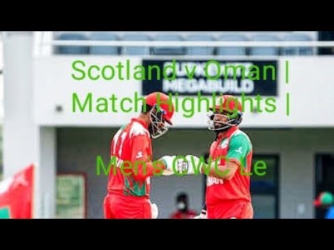 Scotland v Oman | Match Highlights |Men's CWC League 21dICC#cricket #cricketlover