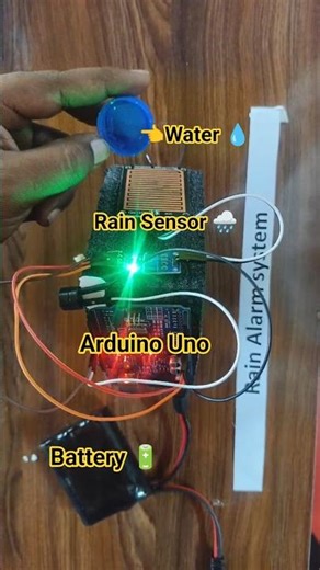 This Sensor Detects Rain Automatically 😱 | Arduino Project