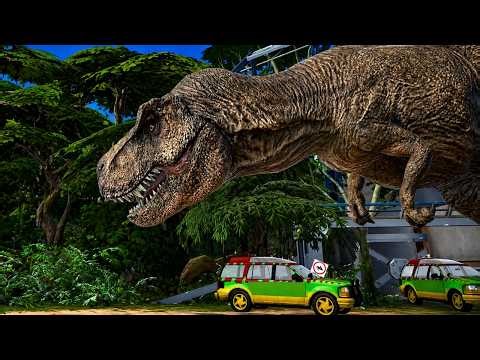 ジュラシックパークから脱出するホラーゲームが面白すぎた！ - ゆっくり実況