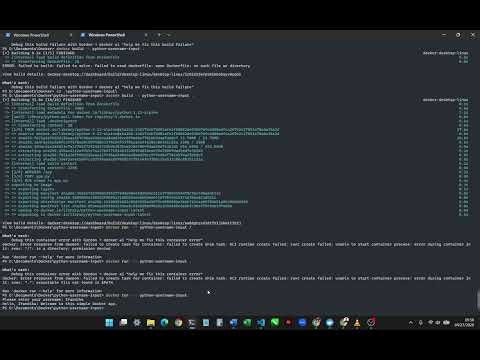 Docker | Create and run simple Docker Image/App Python program