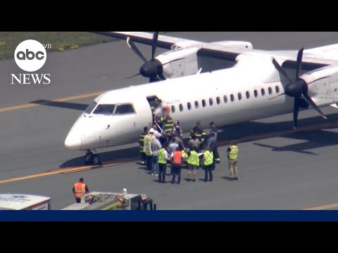 Passengers who helped restrain pilot during mid-air emergency speak out