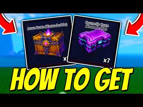 How To GET AURA & COSMETIC CRATES In Sailor Piece! Roblox