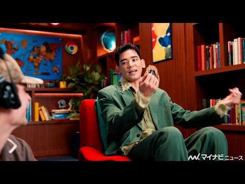 UTA、流ちょうな英語でスタッフと会話！仲里依紗＆山田孝之が出演「Google Chrome」 新CM公開