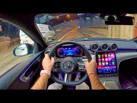 NEW Mercedes-Benz C 180 2026 (W206) | POV Test Drive #2631 | Joe Black